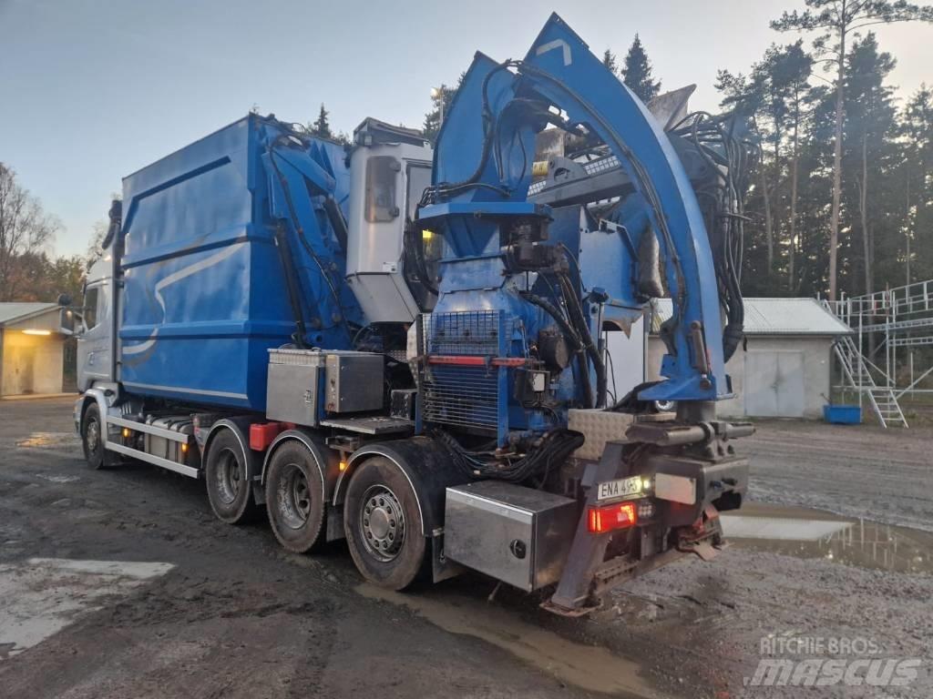 Scania R 580 LB Drobilci lesa