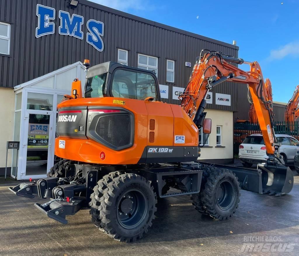 Doosan DX100W-7 Bagri na kolesih