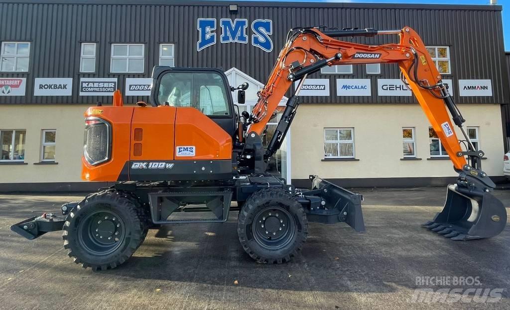 Doosan DX100W-7 Bagri na kolesih