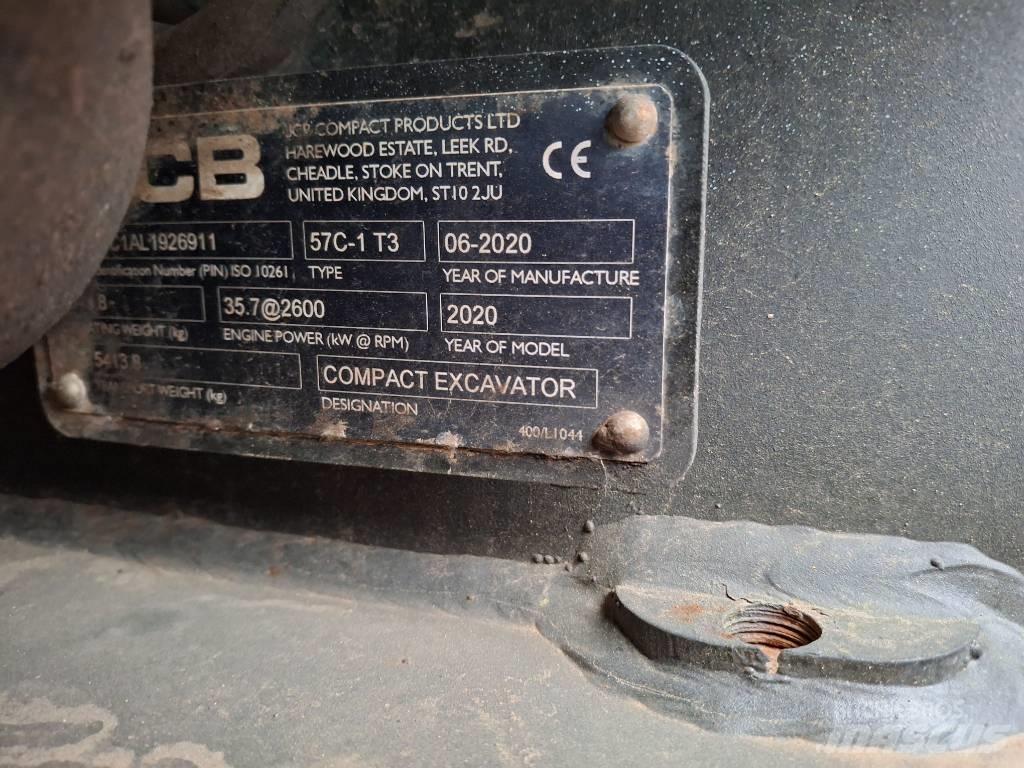 JCB 57C Mini bagri <7t