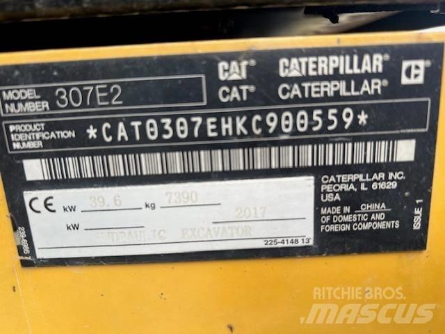 CAT 307E2 Midi bagri 7t – 12t
