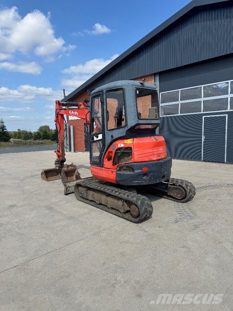 Kubota U 35 Mini bagri <7t