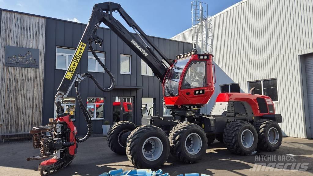Komatsu 931 XC Harvesterji
