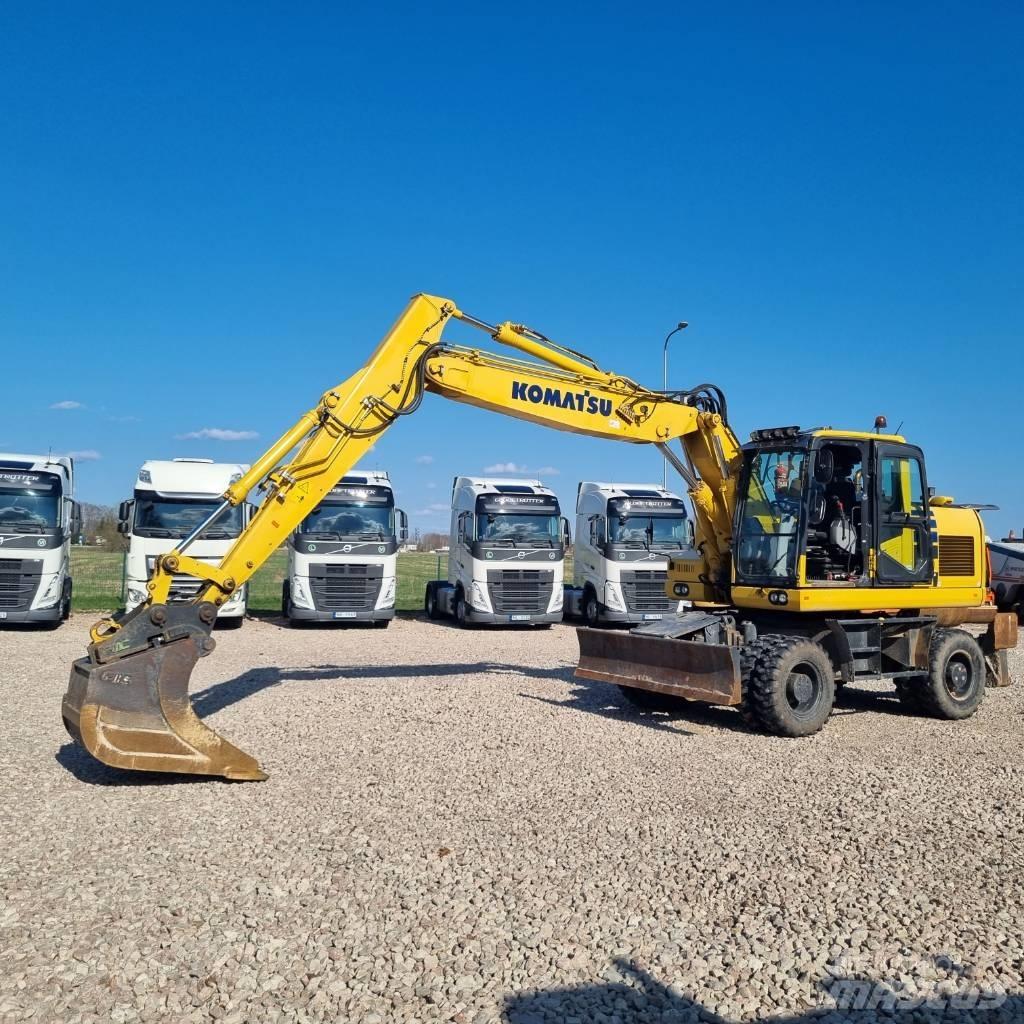Komatsu PW160 - 11 Bagri na kolesih