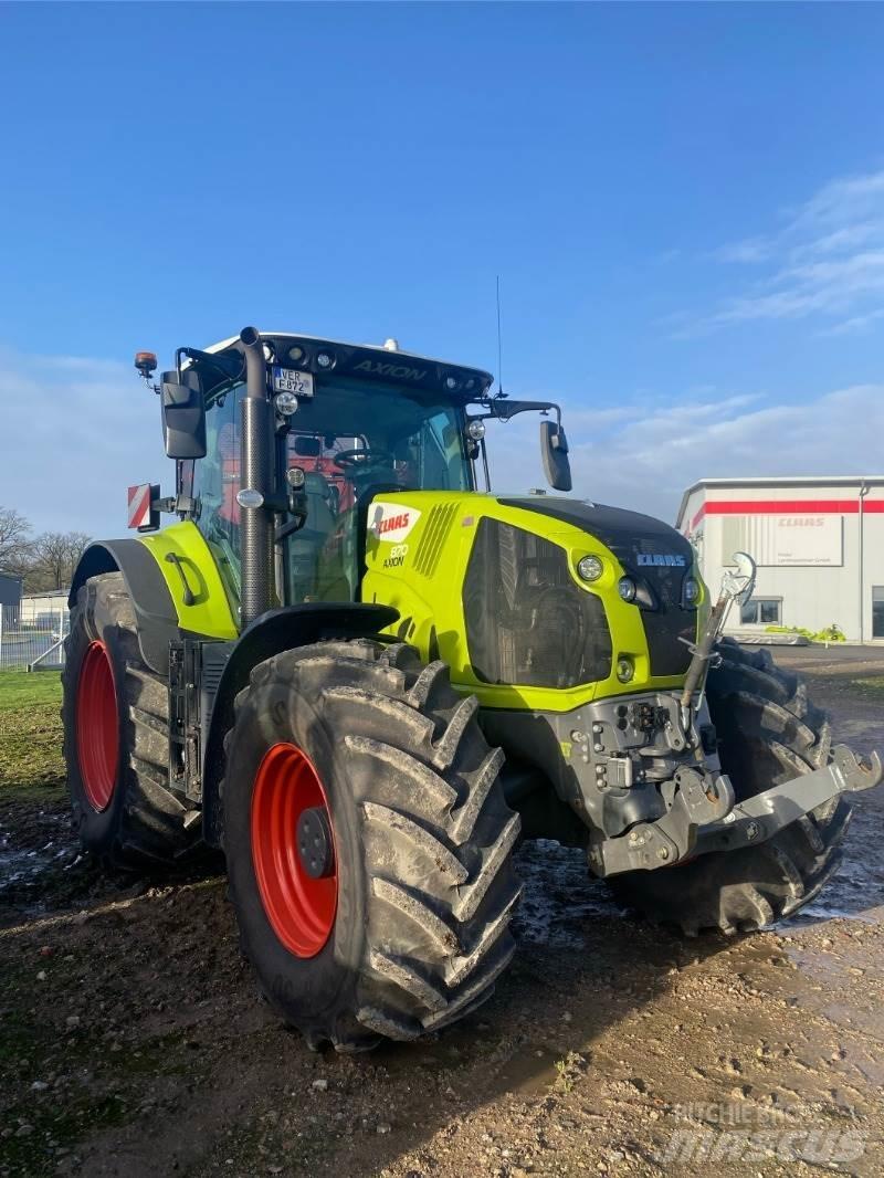 CLAAS Axion 870 Traktorji