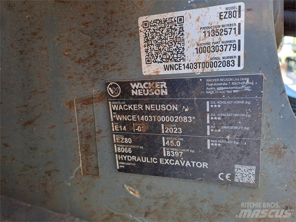 Wacker Neuson EZ80 Bagri goseničarji