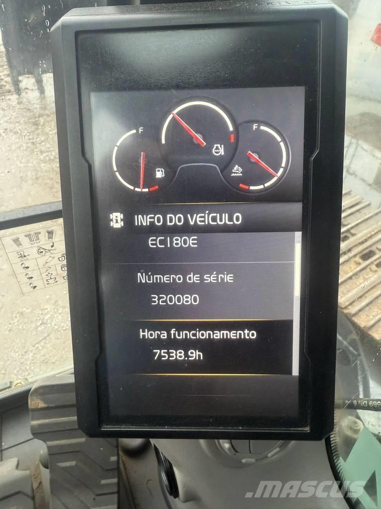 Volvo EC 180 E Bagri goseničarji