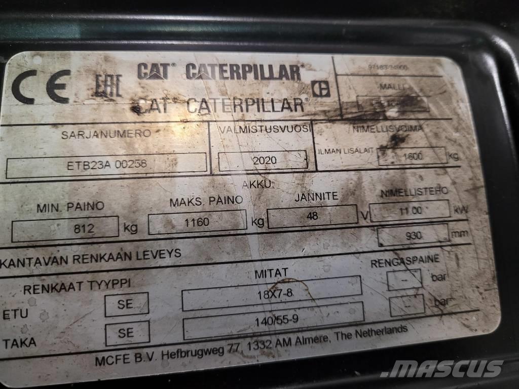 CAT EP16 ANT Električni viličarji