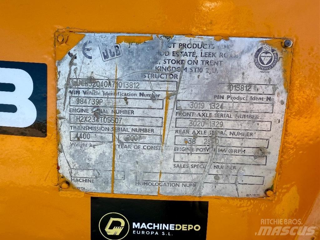 JCB 520-40 Kmetijski teleskopski nakladalci