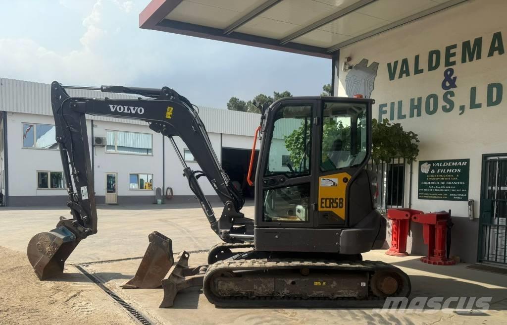 Volvo ECR 58 F Mini bagri <7t