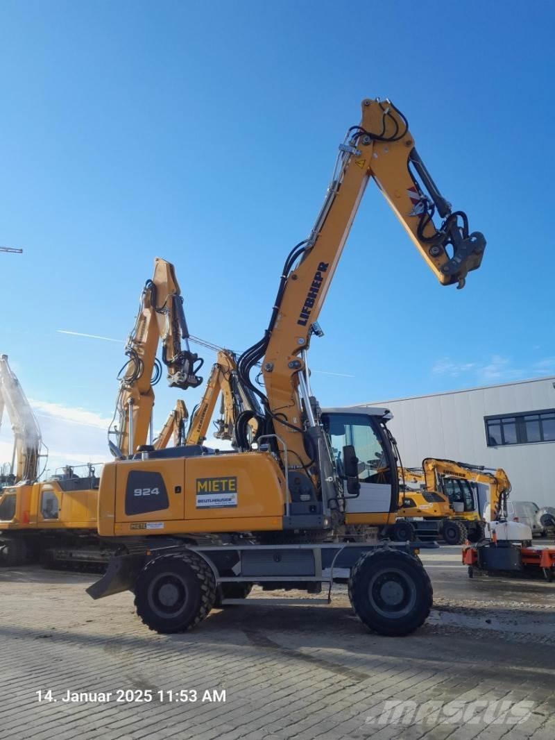 Liebherr A924 Bagri na kolesih