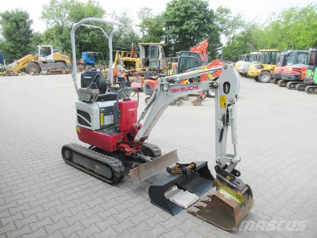 Takeuchi TB 210 R Mini bagri <7t