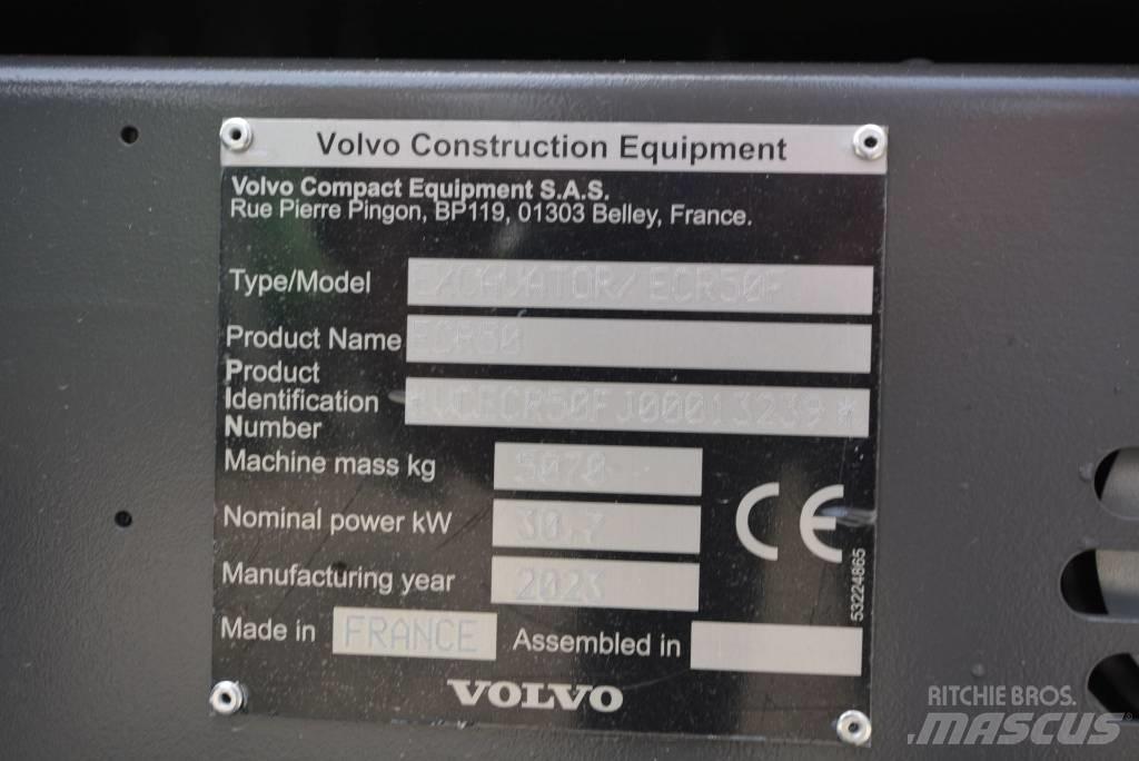 Volvo ECR 50 F Mini bagri <7t