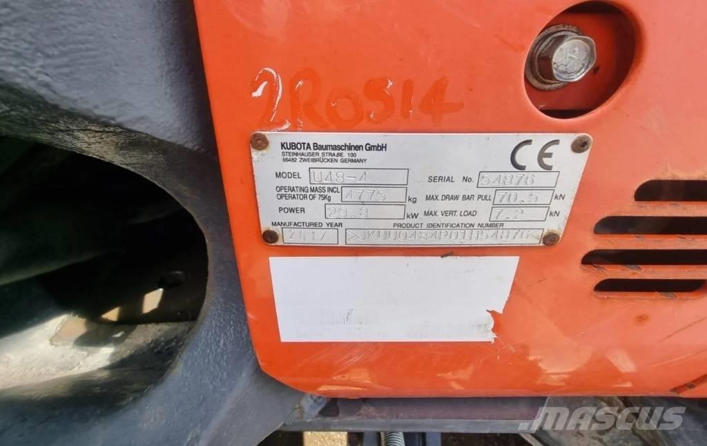 Kubota U 48-4 Mini bagri <7t