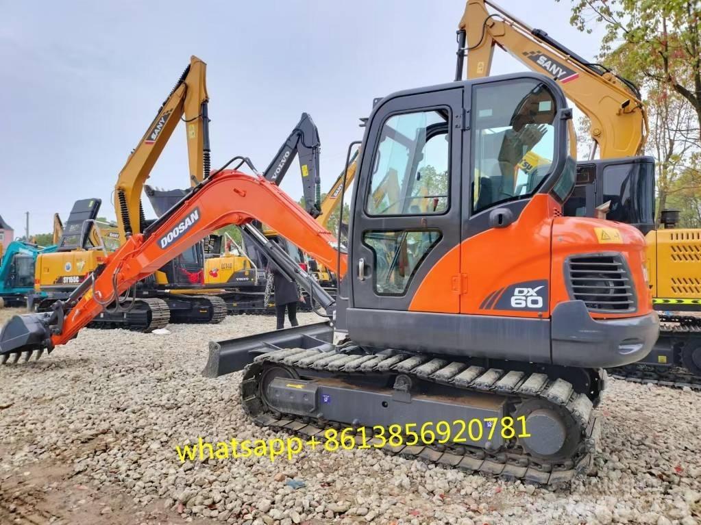 Doosan DX 60 Mini bagri <7t