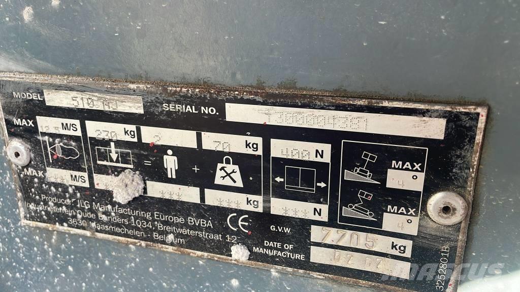 JLG 510 AJ Zglobne dvižne ploščadi