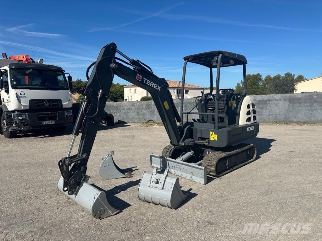 Terex TC 29 Mini bagri <7t