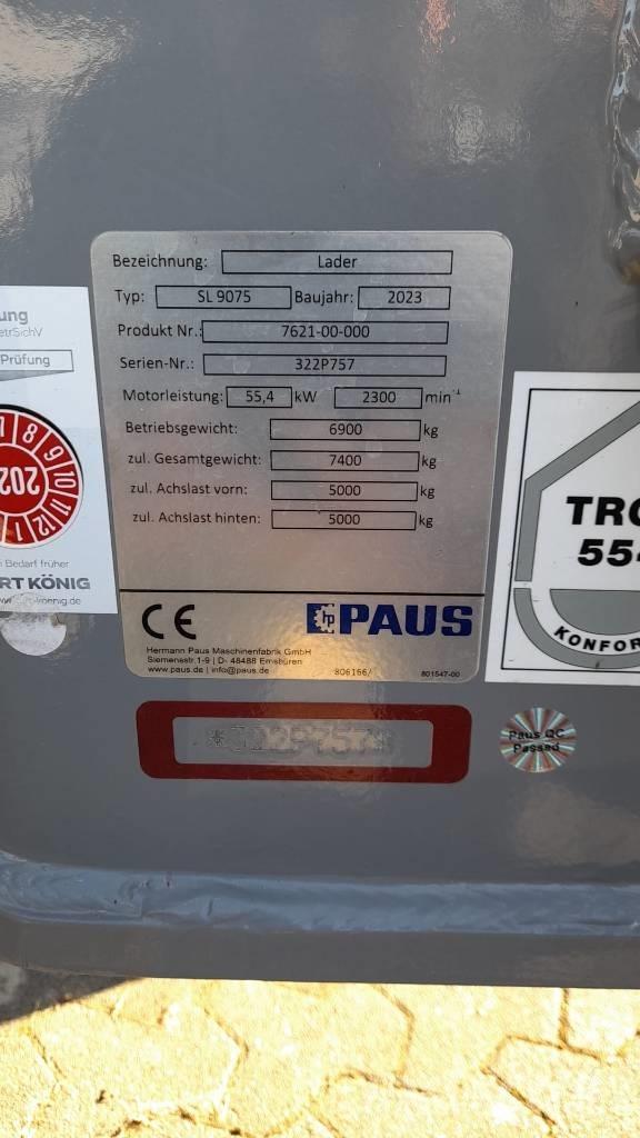 Paus SL 9075 Kolesni nakladalci