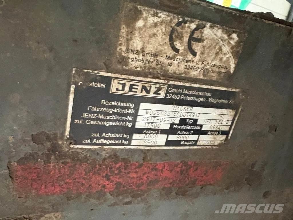 JENZ HEM 582Z Drobilci lesa