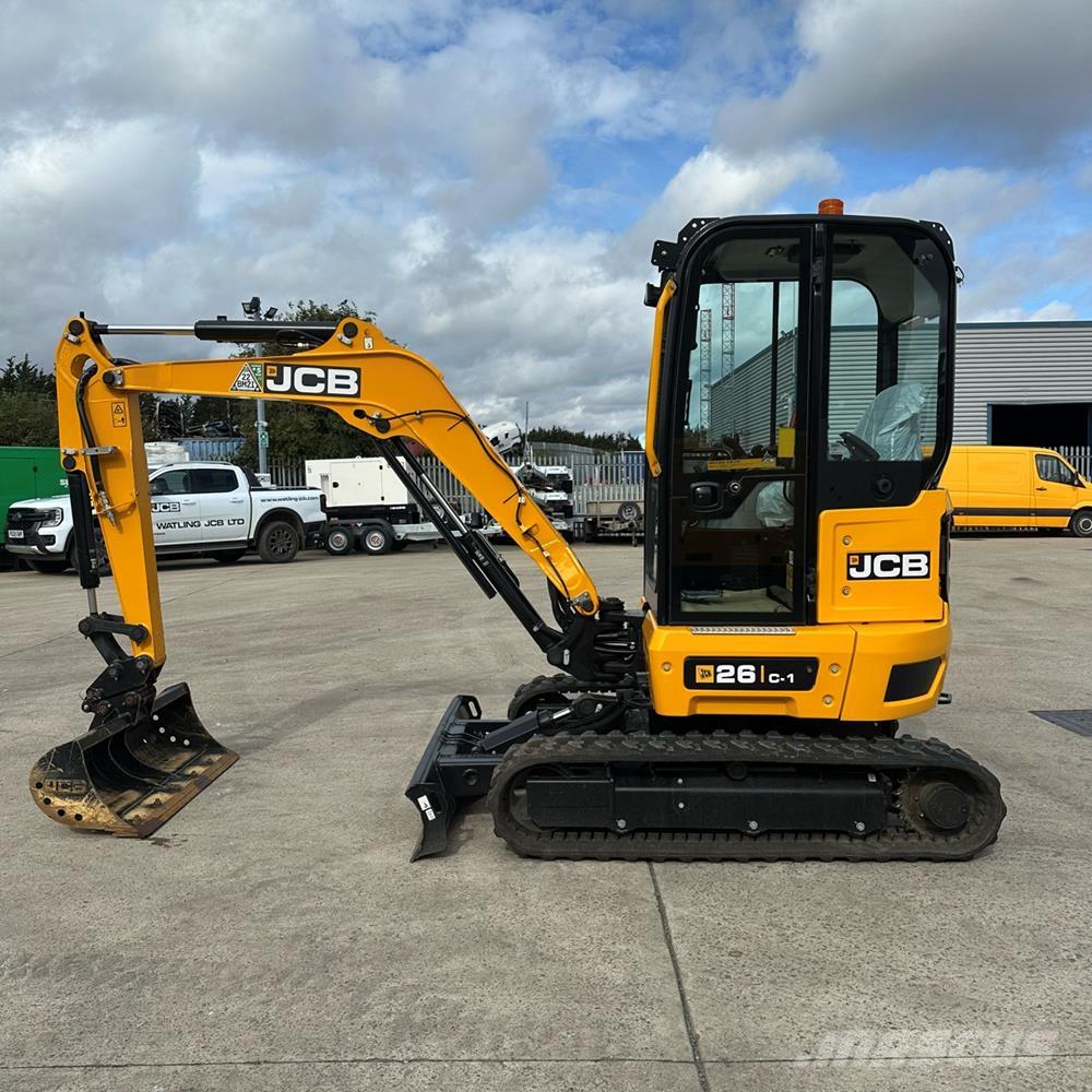 JCB 26C-1 Mini bagri <7t