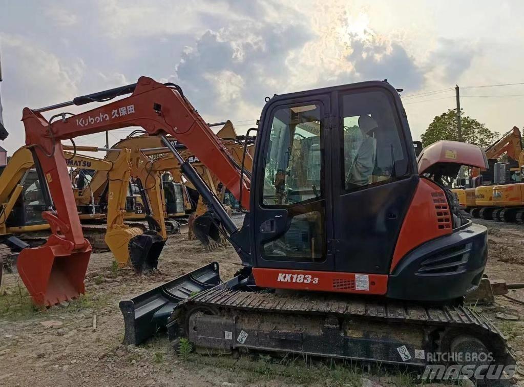 Kubota KX 080-3 Midi bagri 7t – 12t