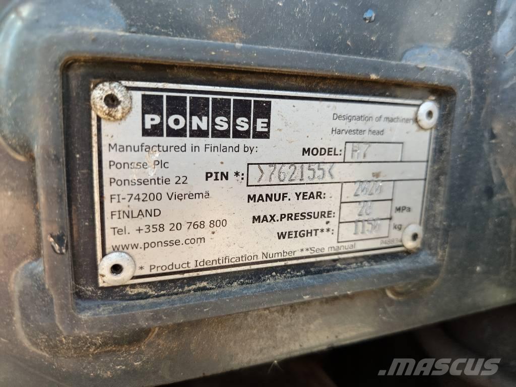Ponsse Ergo AF H7 Harvesterji