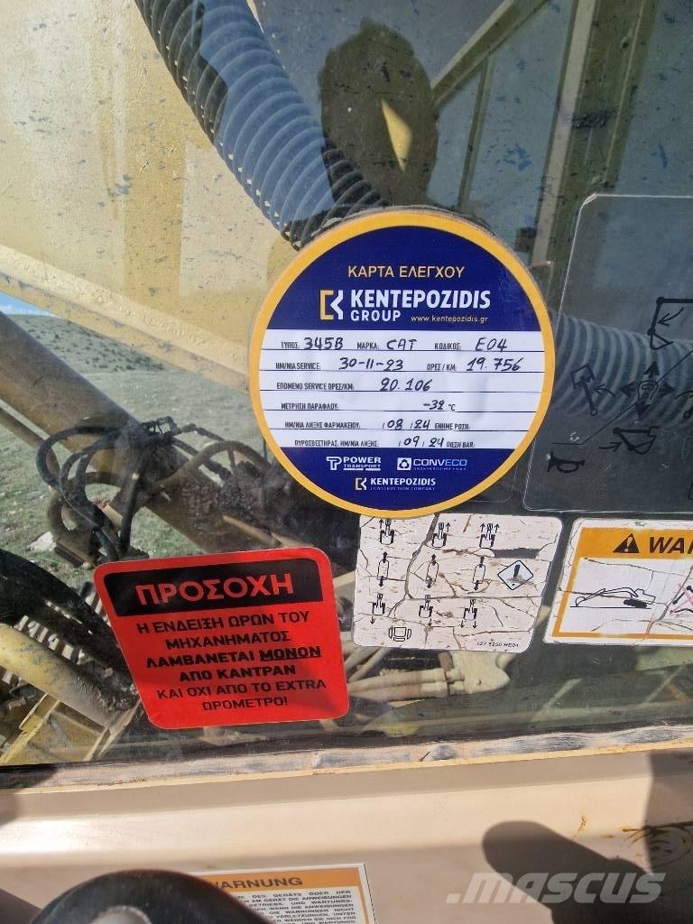 CAT 345 B L Bagri goseničarji