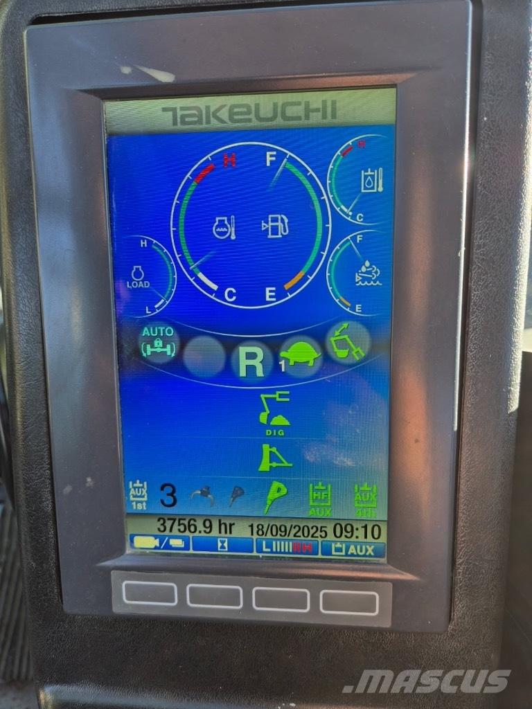 Takeuchi TB 295 W Bagri na kolesih