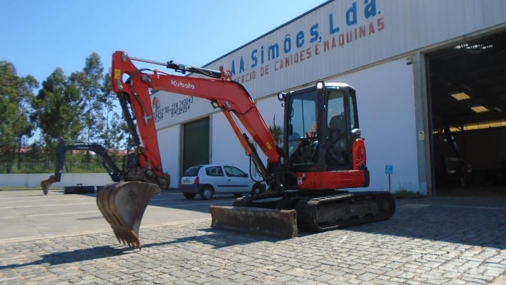 Kubota U 48-4 Mini bagri <7t