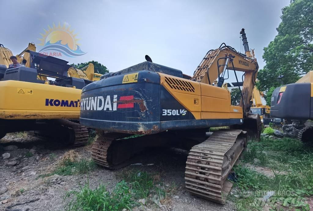 Hyundai R350LVS Bagri goseničarji