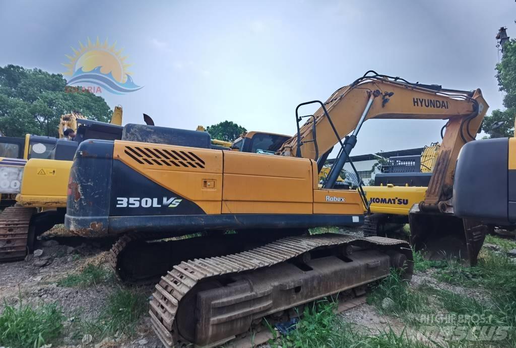 Hyundai R350LVS Bagri goseničarji