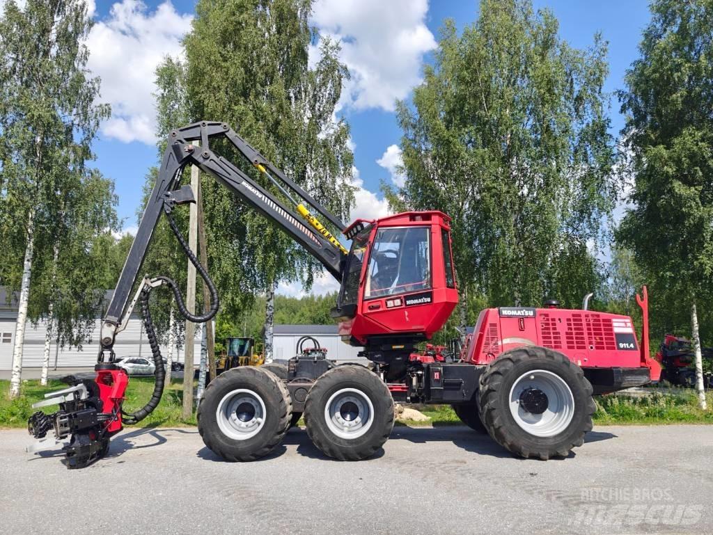 Komatsu 911.4 Harvesterji