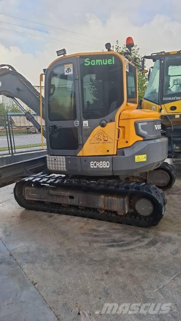 Volvo ECR88D Midi bagri 7t – 12t