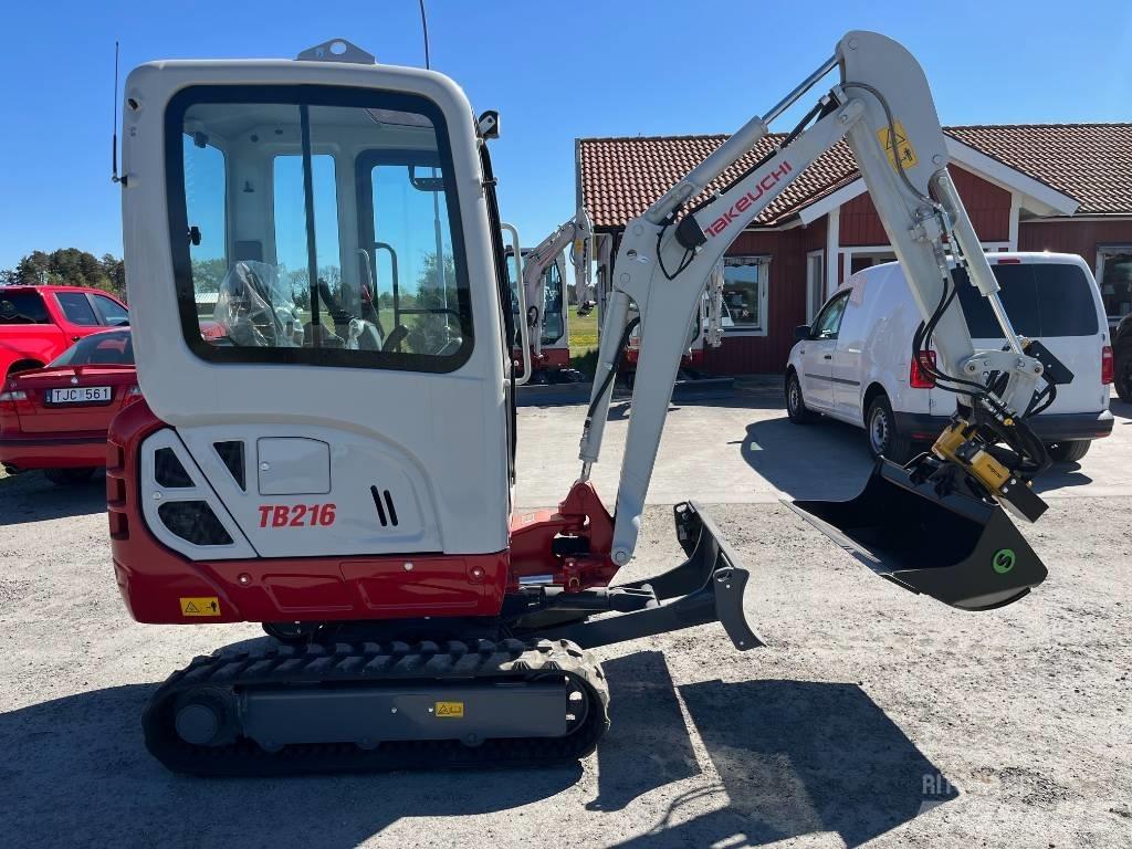 Takeuchi TB 216 A Mini bagri <7t