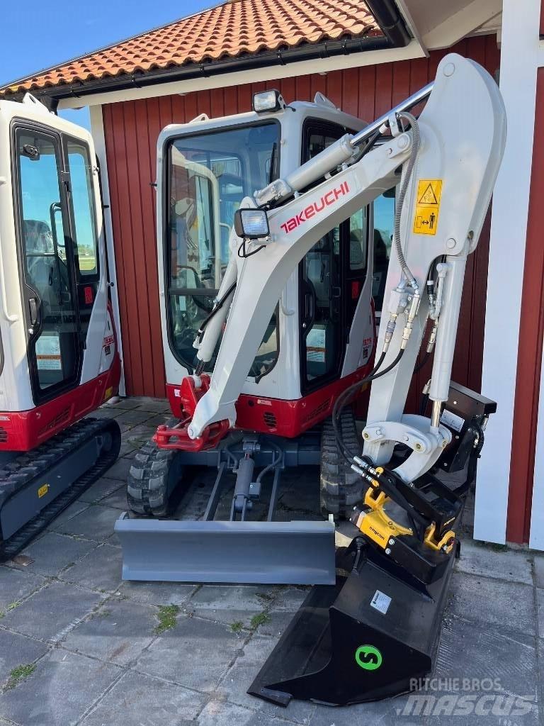 Takeuchi TB 216 A Mini bagri <7t