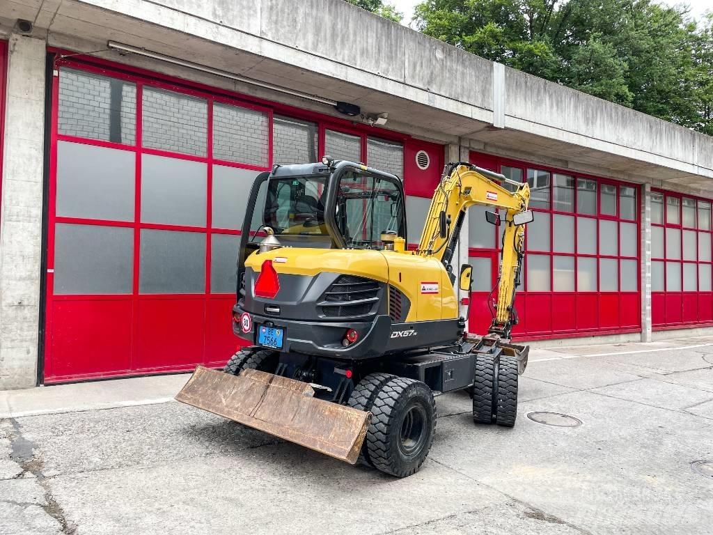 Doosan DX 57 W-5 Bagri na kolesih