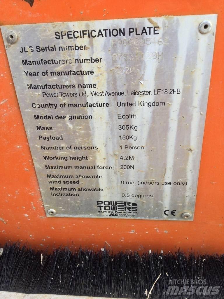 JLG Ecolift 50 Vertikalna dvigala