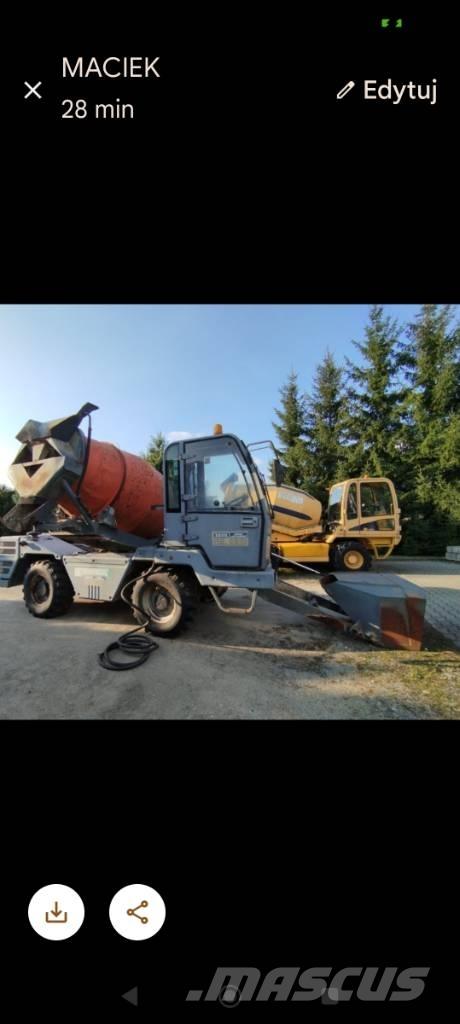Ausa 3,5 kubika Betonski finišerji