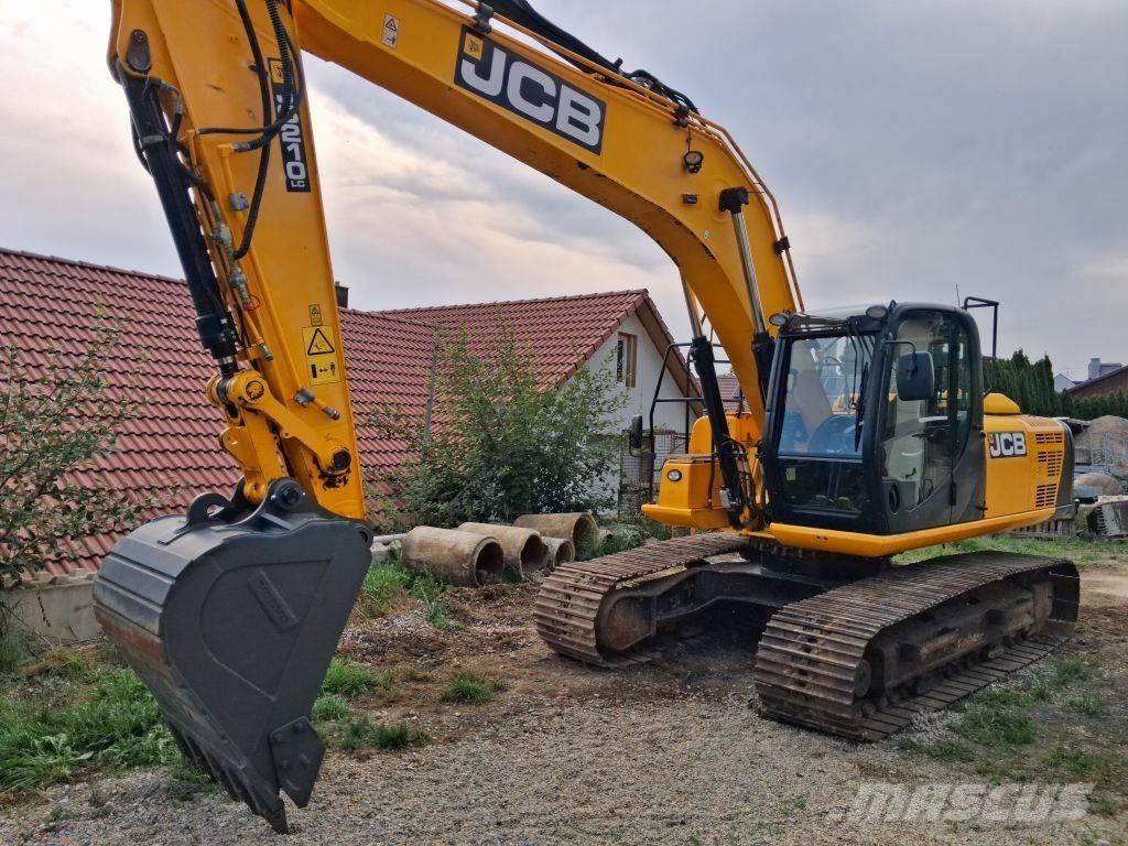 JCB JS210LC T4F Bagri goseničarji