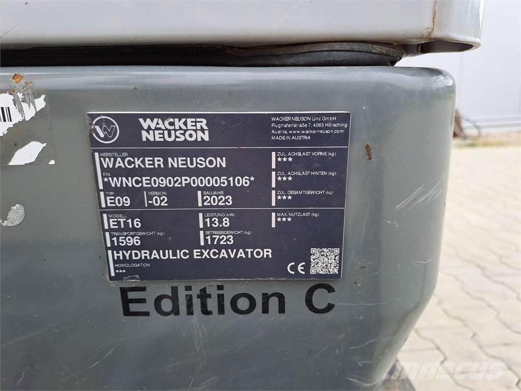 Wacker Neuson ET16 Bagri goseničarji
