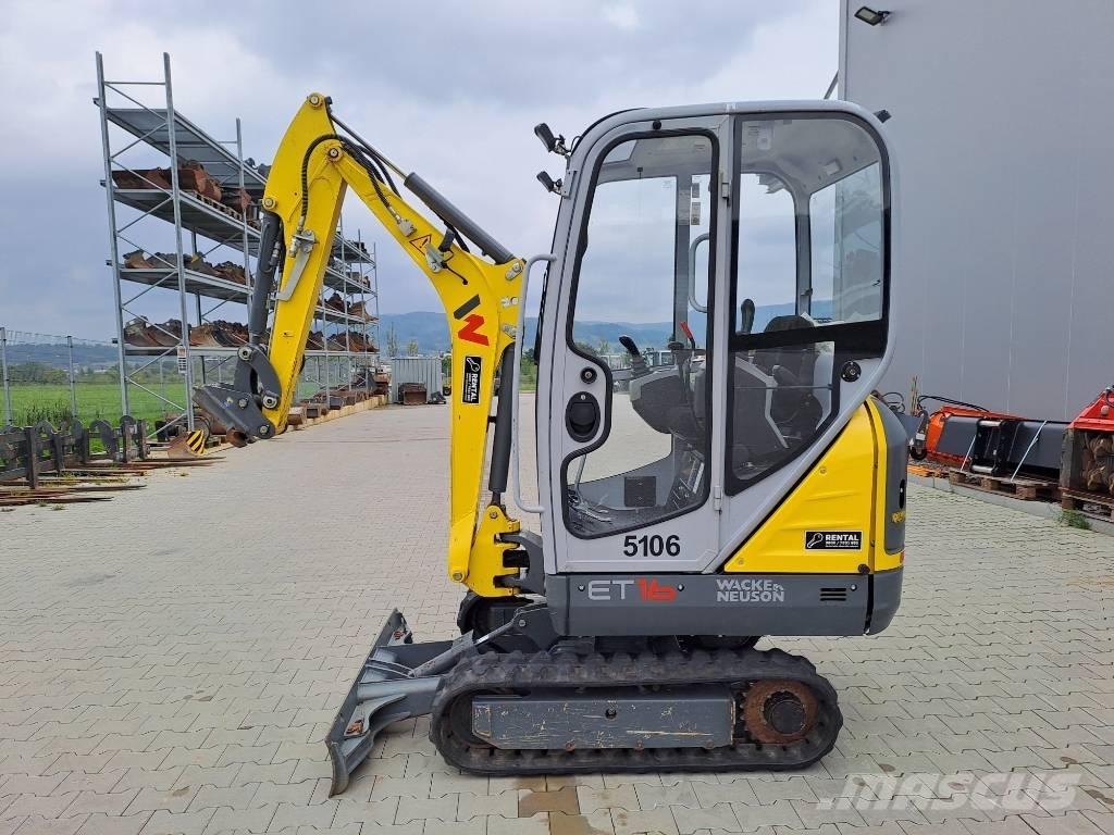 Wacker Neuson ET16 Bagri goseničarji