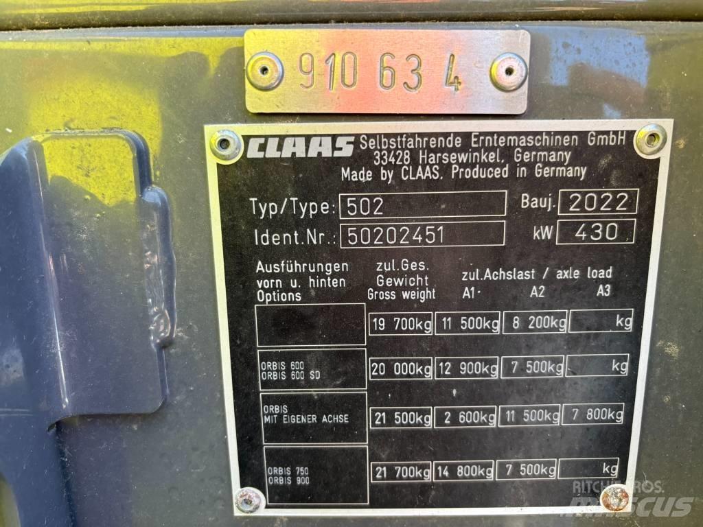 CLAAS Jaguar 950 4WD Stroji za krmo na lastni pogon