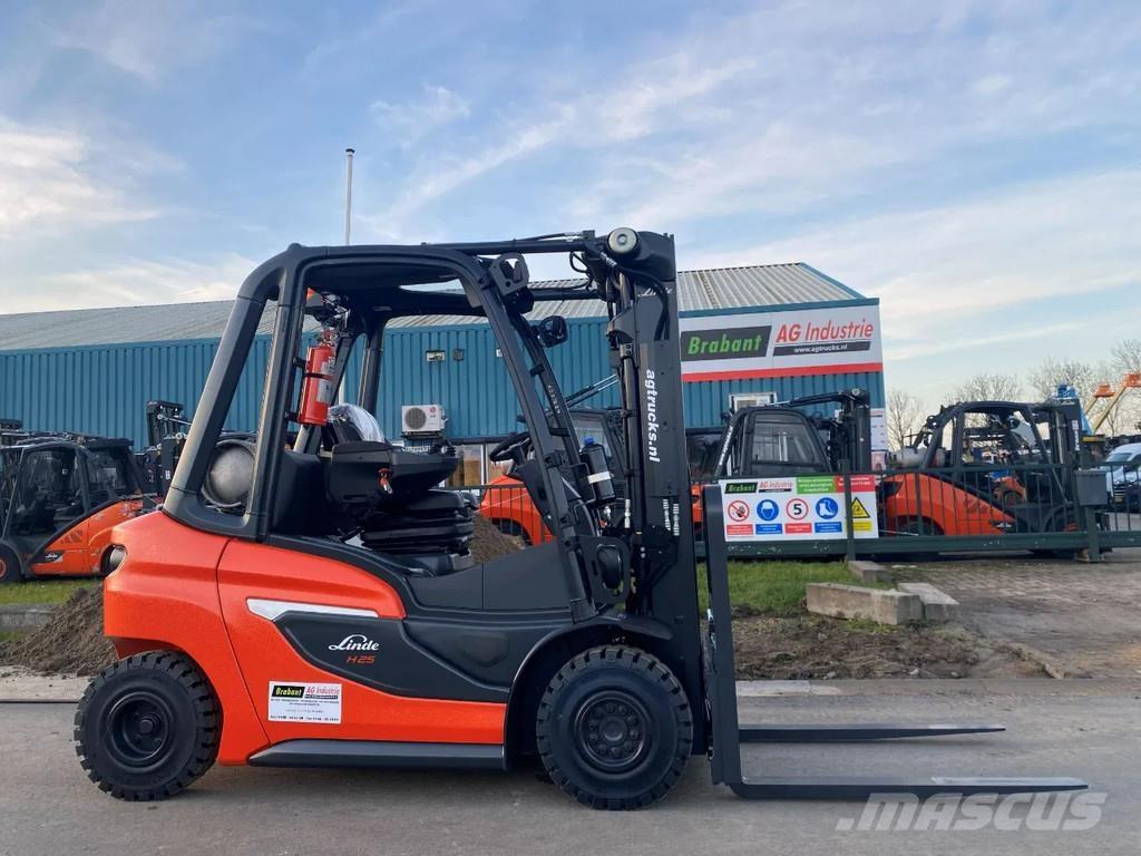 Linde H25T-01 Plinski viličarji
