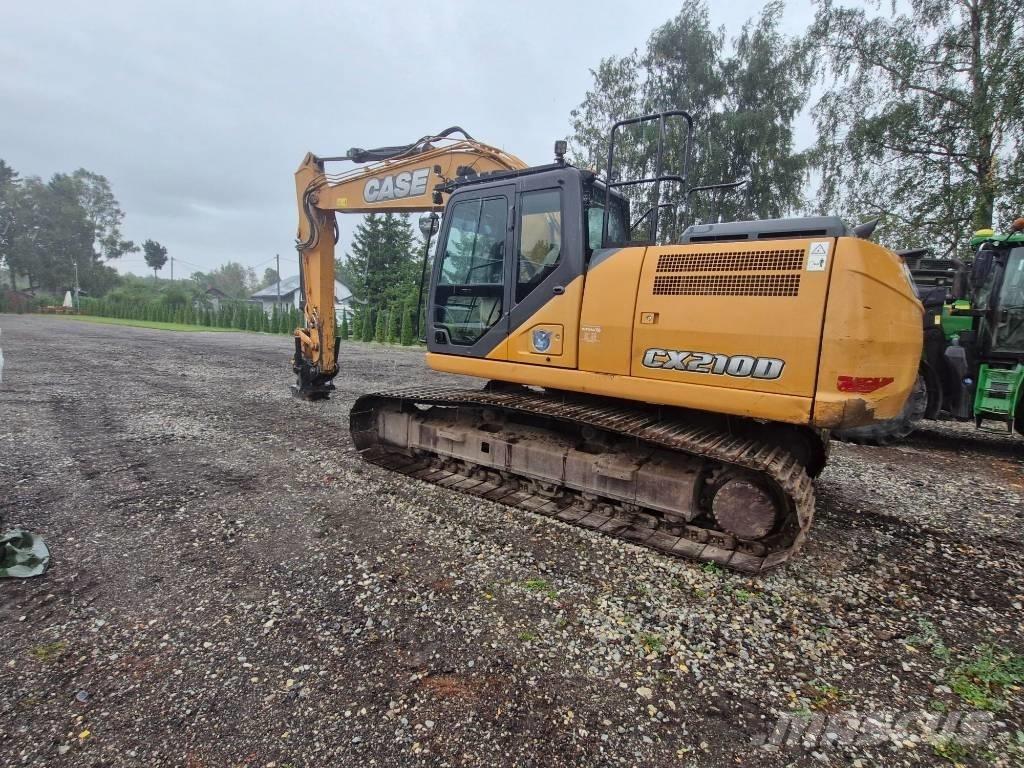 CASE CX 210 D Bagri goseničarji