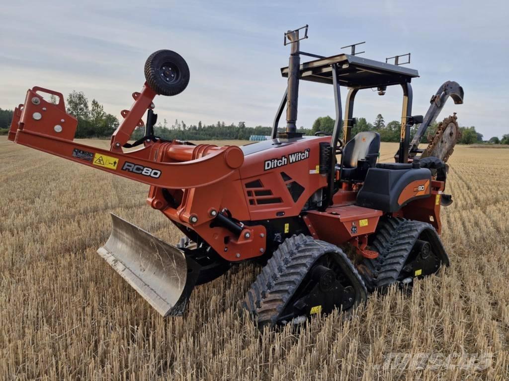 Ditch Witch RT 80 Freze za kopanje jarkov Trenčerji