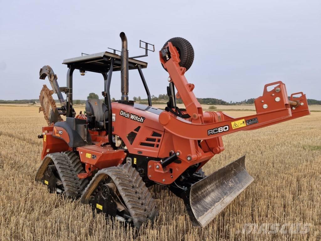 Ditch Witch RT 80 Freze za kopanje jarkov Trenčerji