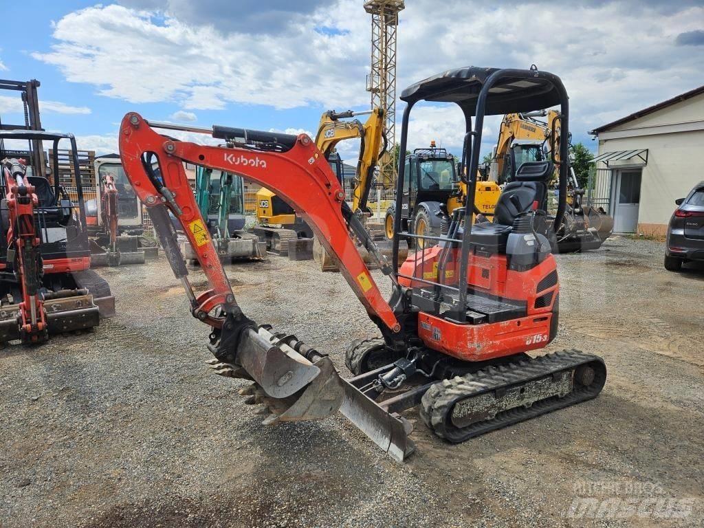 Kubota U 15 Mini bagri <7t