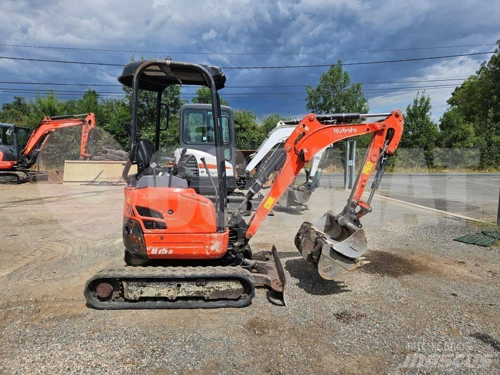 Kubota U 15 Mini bagri <7t