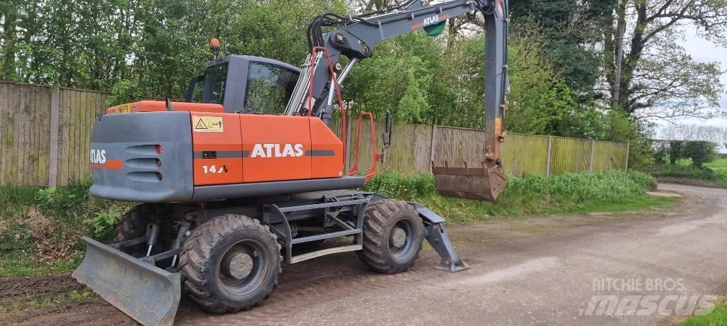 Atlas 140 W Bagri na kolesih