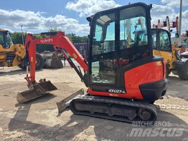 Kubota KX 027 Mini bagri <7t
